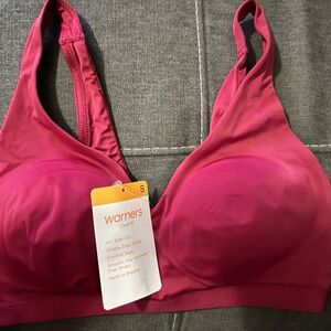 Warner's Women's Fuchsia Cloud 9 Bra